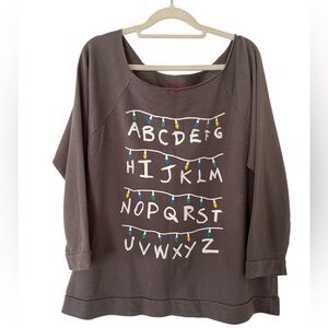 Stranger Things Long Sleeve Shirt 2XL